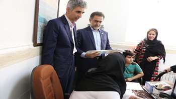  پایش و نظارت عالیه از مرکز خدمات جامع سلامت شماره 2 شهرستان گرمسار97.05.01